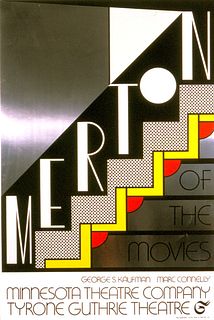 Roy Lichtenstein "Merton of the Movies" Vintage Signed