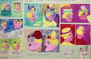 Justin McCarthy - Untitled (Jessie June a Different Hat