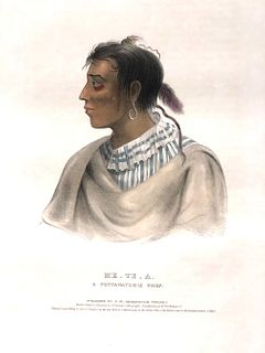 Charles Bird King - Me -Te - A A Pottawatomie Chief.
