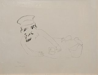 Marc Chagall - L'Homme Avec un Livre