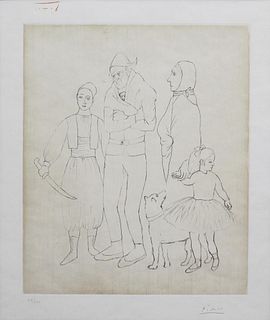 Pablo Picasso - Famille des Saltimbanques (Family of