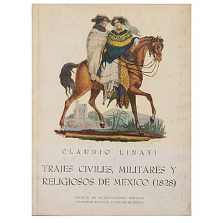 Linati, Claudio. Trajes Civiles, Militares y Religiosos. México: Imprenta Universitaria, 1956.  facsimilar.