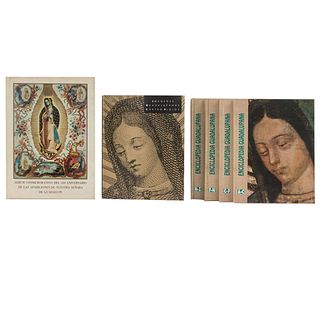 Libros sobre la Virgen de Guadalupe. Enciclopedia Guadalupana / Imágenes Guadalupanas Cuatro Siglos. Piezas: 6.