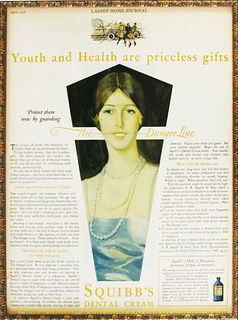Vintage Advertisement - Squibb's Dental Cream