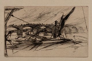 James Abbott McNeill Whistler - Vauxhall Bridge