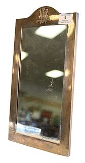 Sterling Silver Framed Mirror, height 14 1/2 inches, 11.6 t.oz.