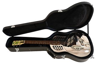 Resonator Guitar, Regal RC-51, tri-cone, serial number 51080094, great condition, hardshell case.
