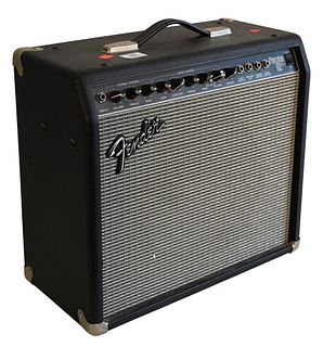Fender Amp, Princeton Plus 112, two channel 65 W, 1 x 12 Solid State combo amp.