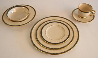 Approximately 108 Piece China Lot, to include 96 Lenox Patriot, 16 dinner plates, 16 luncheon plates, 16 soup bowls, 16 bread and butter plates, 8 ber