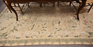 Aubusson Tapestry Style Rug, 8' 9" x 11' 10".