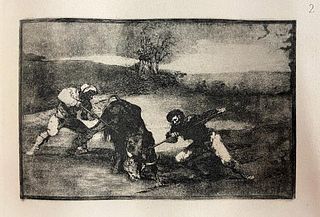 Francisco Goya (after)  - La Tauromaquia 2