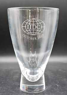 Steuben Signed Glass Vase