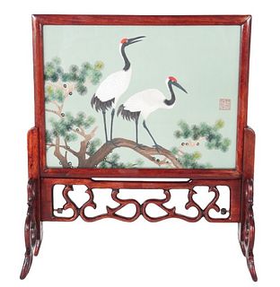 Chinese Table Screen