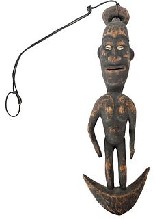 Papua New Guinea Figural Suspension Hook