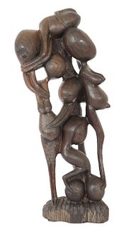 Makonde, Tanzania Carved Ebony Figures