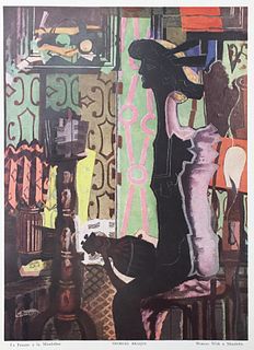 Georges Braque - La Femme a la Mandoline