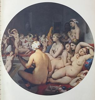 Jean Auguste Dominique Ingre (After) - The Turkish Bath