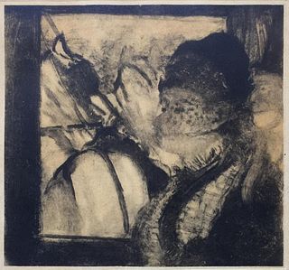 Edgar Degas (After) - Dans l'Omnibus