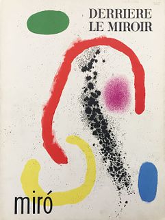 Joan Miro - Cover for Derriere le Miroir No. 125-126