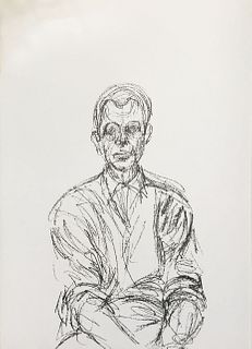 Alberto Giacometti - Bust of a Seated Man