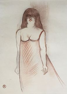 Henri Toulouse-Lautrec (After) - Mademoiselle Cocyte