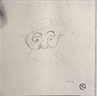 Henri Toulouse-Lautrec (After) - Bearded Man