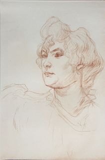 Henri Toulouse-Lautrec (After) - Tete de Femme