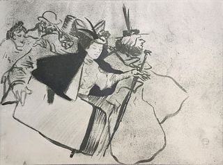 Henri Toulouse-Lautrec (After) - The Crowd