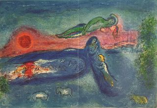 Marc Chagall (After) - La Mort de Dorcon