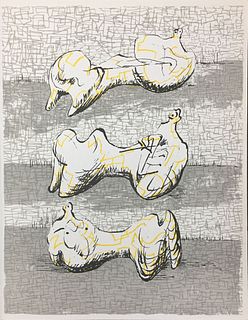 Henry Moore - Three Reclining Figures