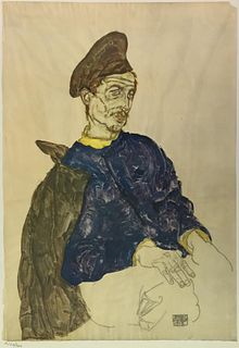 Egon Schiele (After) - Russian Prisoner of War