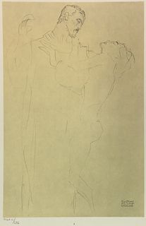 Gustav Klimt - Untitled Study (IX)
