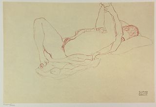 Gustav Klimt - Untitled Study (XX)