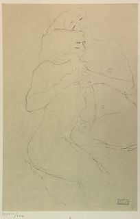 Gustav Klimt - Untitled Study (XXXI)