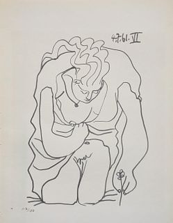 Pablo Picasso (After) - 4.7.61 VI  from "Les