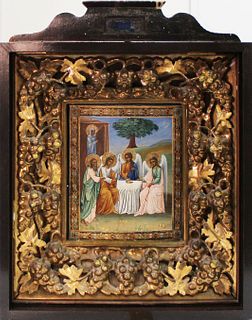 Unknown Artist - The Trinity with Gilt Frame and Box