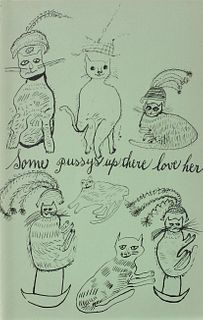 Andy Warhol - Some Pussys Up There Love Her