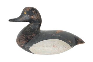 Antique Carved Wooden Duck Decoy