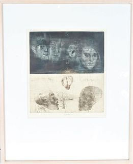 Contemporary Print of Faces