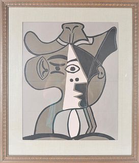 After Picasso, Portrait in Profile