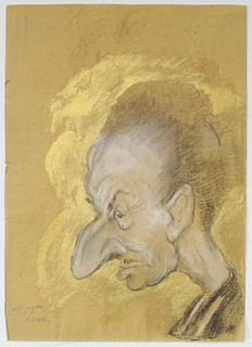 Georges Henri Manzana Pissarro - Untitled (Scowling