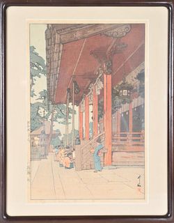 Hiroshi Yoshida (1876-1950) Jap/Amer Woodblock