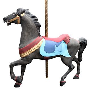 Reproduction Hand Painted Carousel Horse