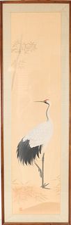 Insho Domoto (1891-1975) Japanese, W/C on Silk