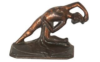 Bronze Reclining Nude Sculpture