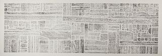 George Morrison Lithograph Print 1987