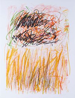 Joan Mitchell "Flower I - Bedford" Lithograph 1981