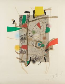 Joan Miro 'Llibre dels sis sentits' 1981
