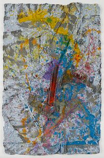 Sam Gilliam "Spear #5" Painting on Paper 1980