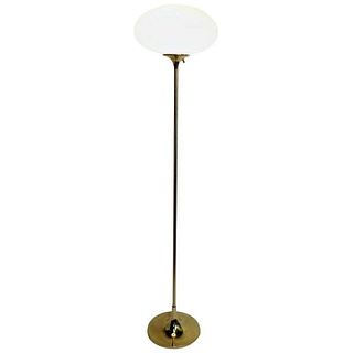 Laurel Mushroom Floor Lampin Polished Brass